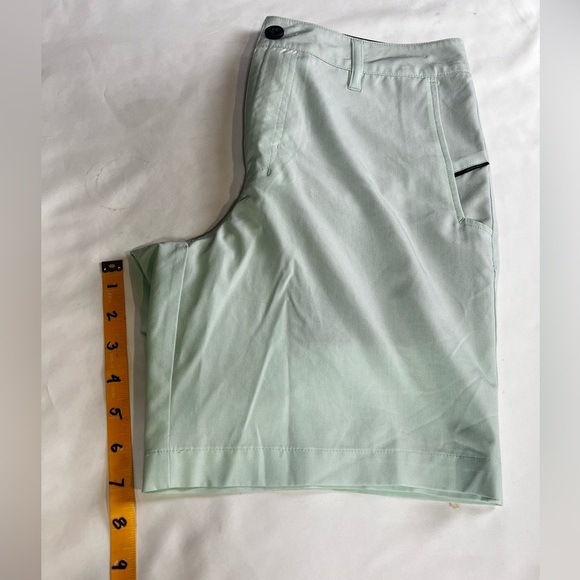 NITROUS BLACK Men's mint green flat front board shorts size 30 - Picture 9 of 12